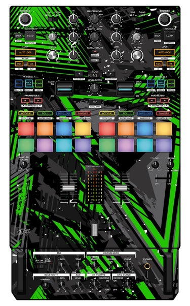 Pioneer DJ DJM S7 Skin Ridge Green